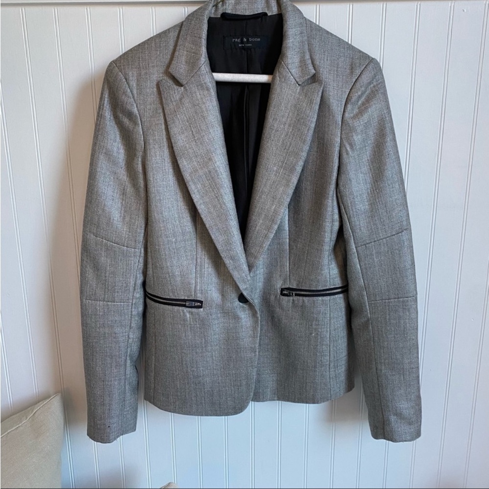 Rag and Bone grey Blazer